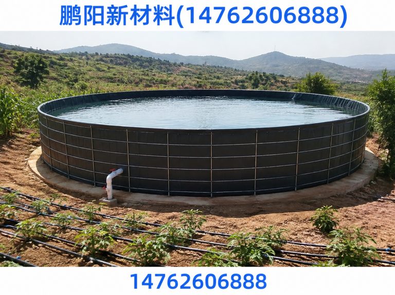 江苏镀锌板帆布蓄水池展示图